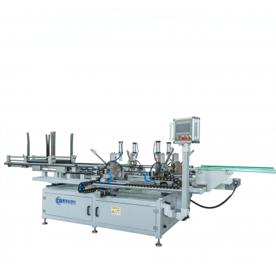 Automatic alloy photo frame joining machine